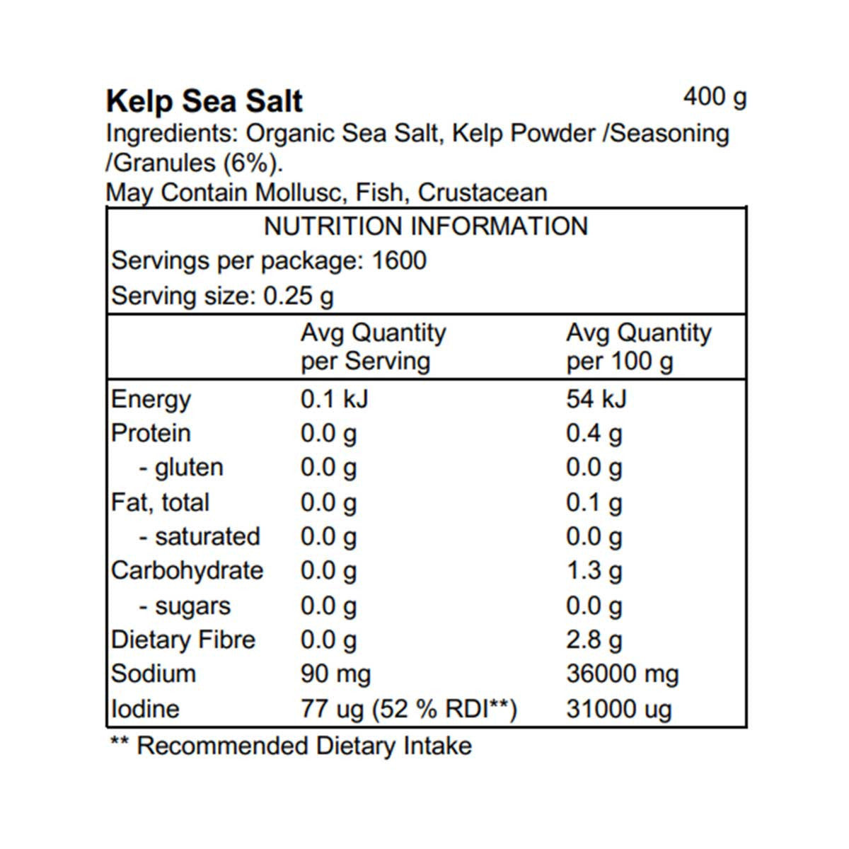 Pacific Harvest Kelp Sea Salt _5