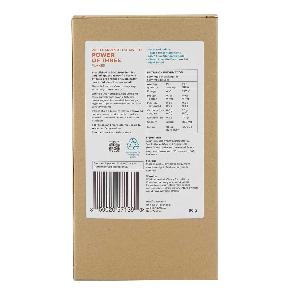 Pacific Harvest Power of Three Seaweed Flakes _4