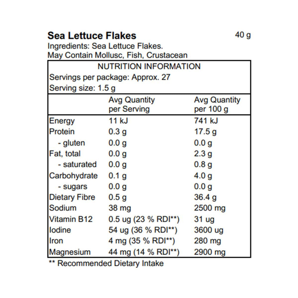 Pacific Harvest Sea Lettuce Flakes _5