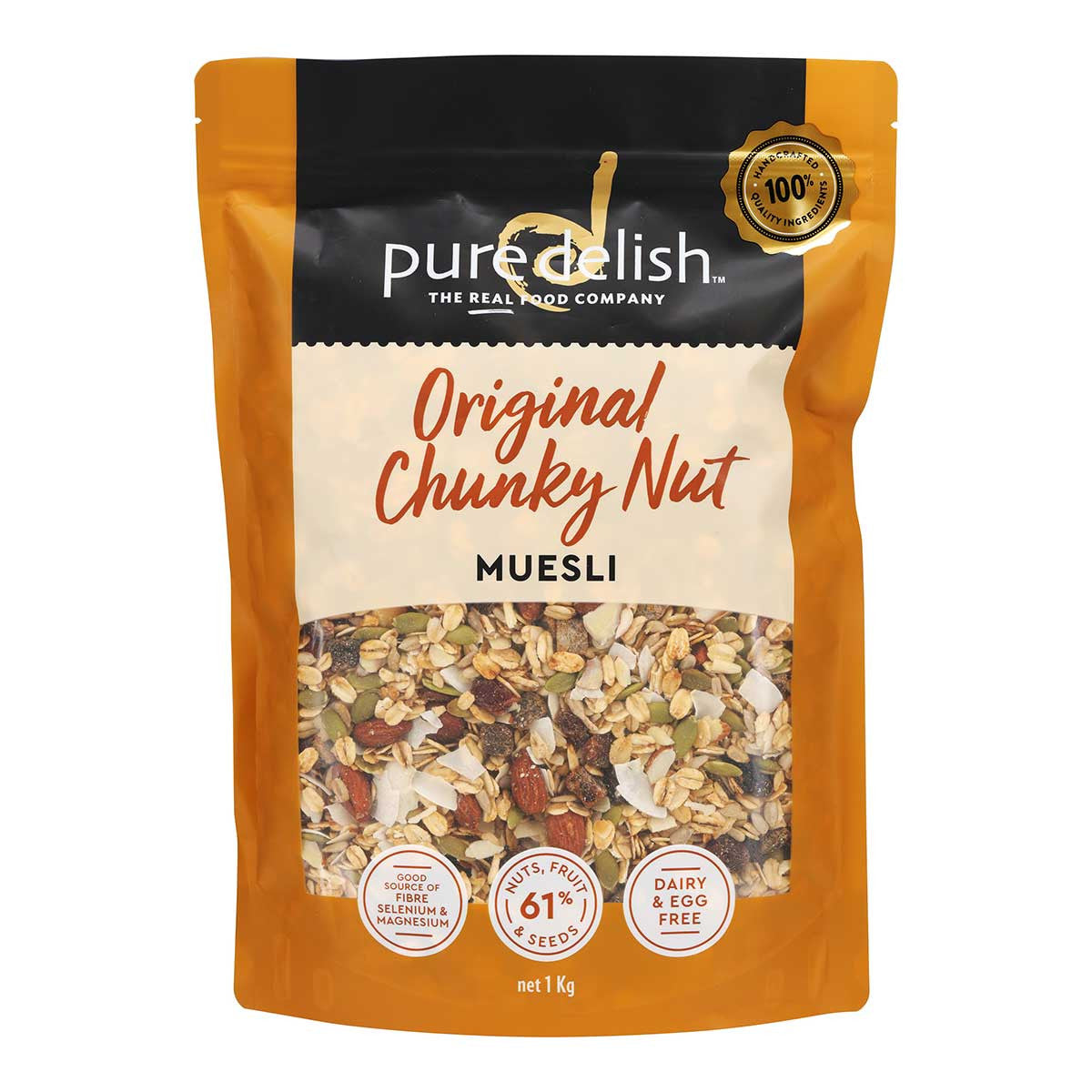 Pure Delish Original Chunky Nut Muesli _1
