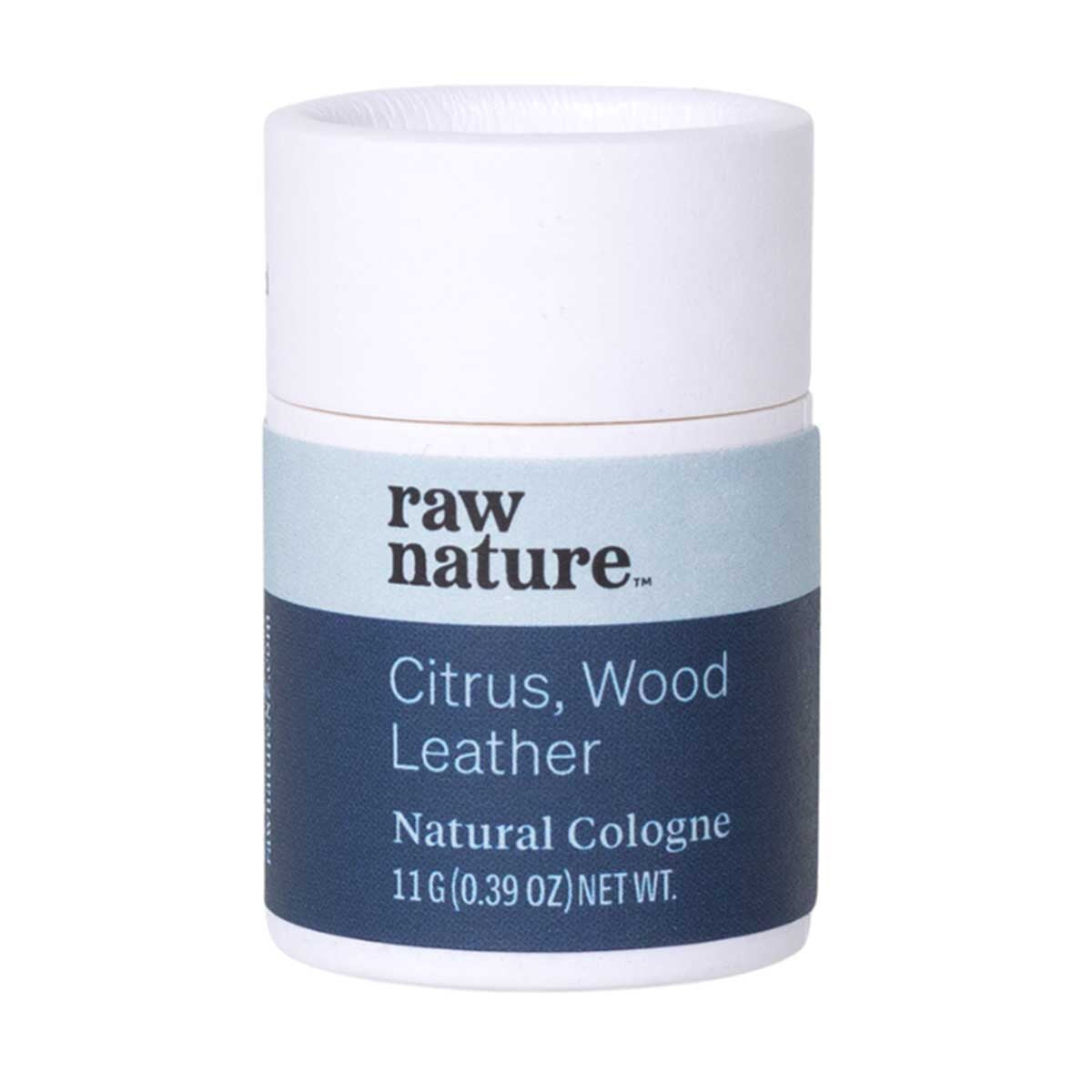 raw nature Citrus Wood Leather Natural Cologne _1