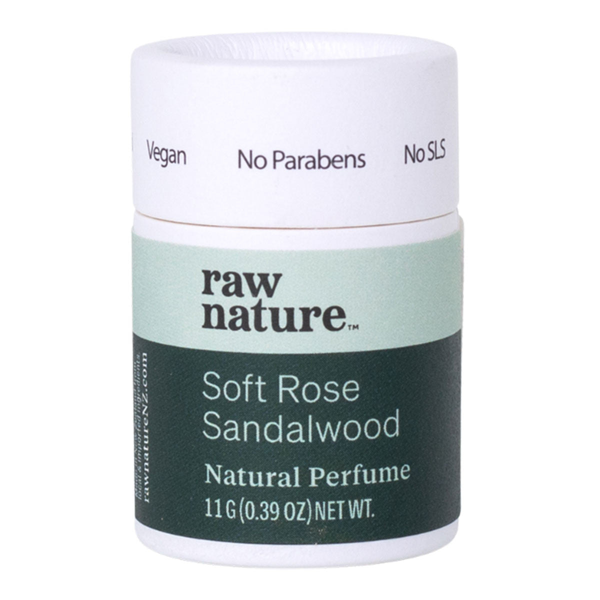 raw nature Soft Rose Sandalwood Natural Perfume _1