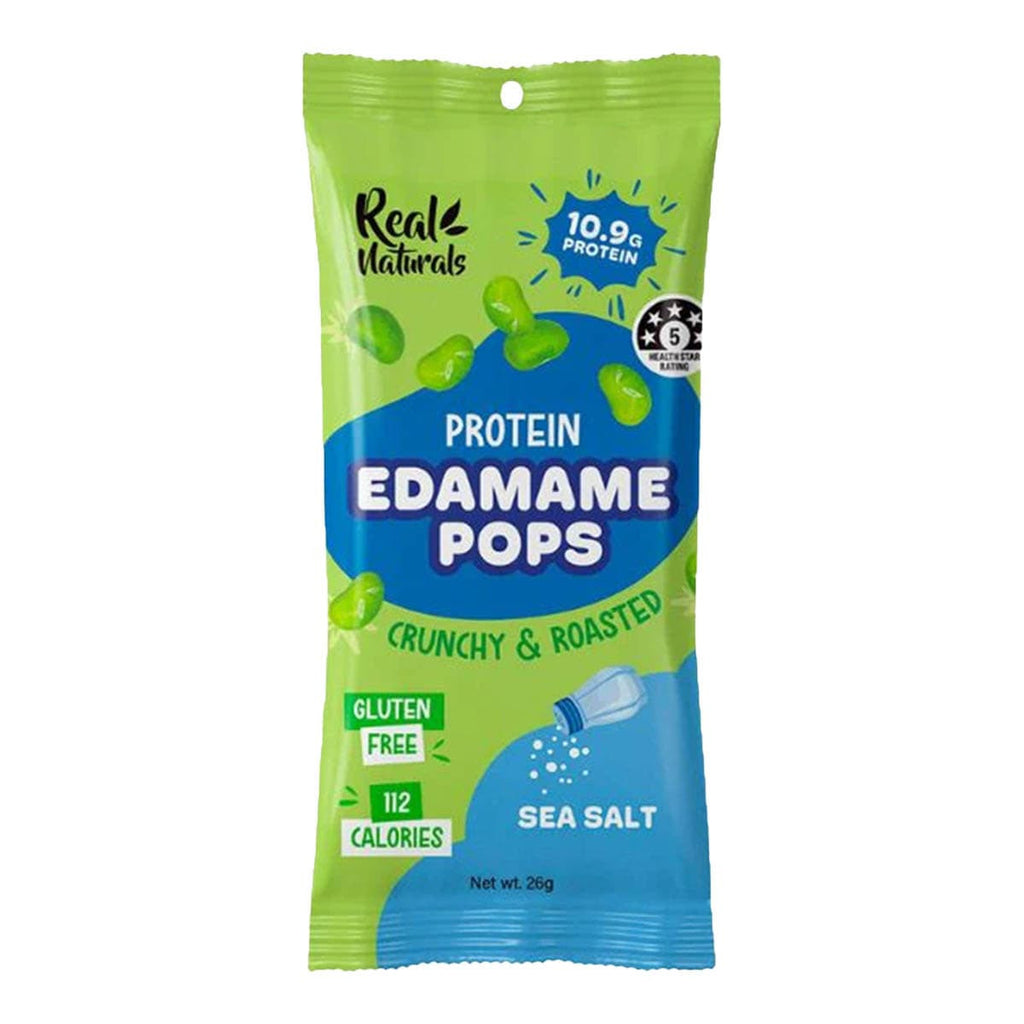 Real Naturals Protein Edamame Pops - Sea Salt _1