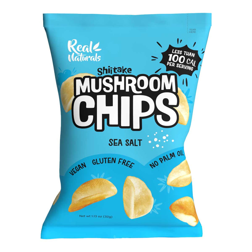 Real Naturals Shiitake Mushroom Chips - Sea Salt _1