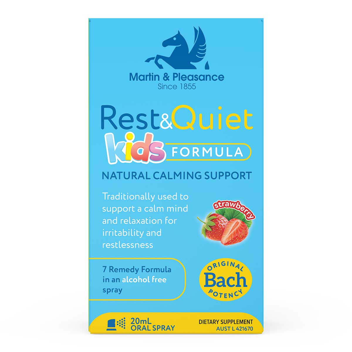 Rest&Quiet Kids Formula Natural Calming Support Spray - Strawberry _2