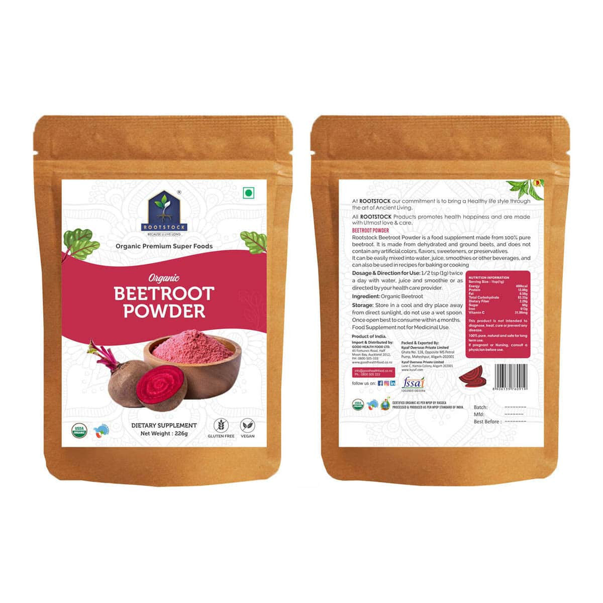 Rootstock Organic Beetroot Powder _2