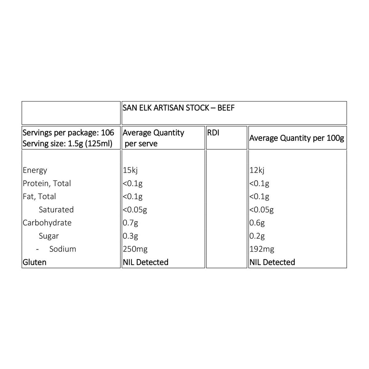 San Elk Artisan Stock Beef Bone_2