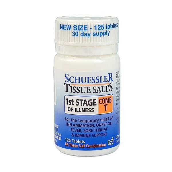 Schuessler Tissue Salts Combination T - 1st Stage Of Illness_1