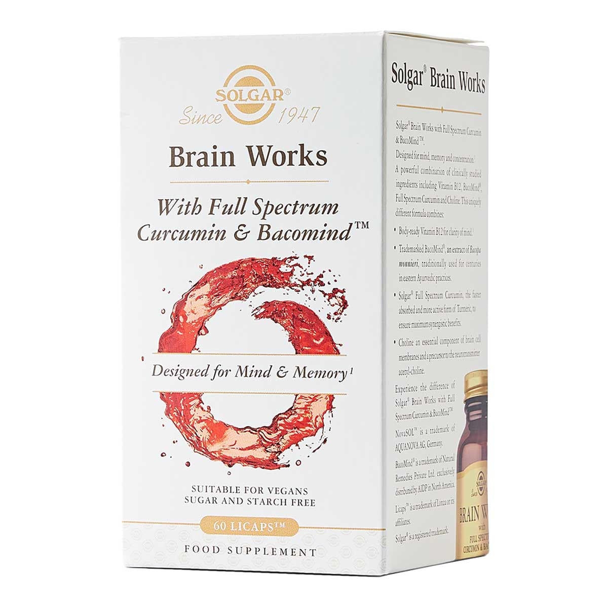 Solgar Brain Works with Full Spectrum Curcumin and BacoMind Licaps_2