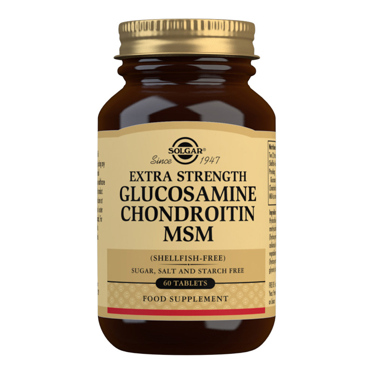 Solgar Extra Strength Glucosamine Chondroitin MSM_1