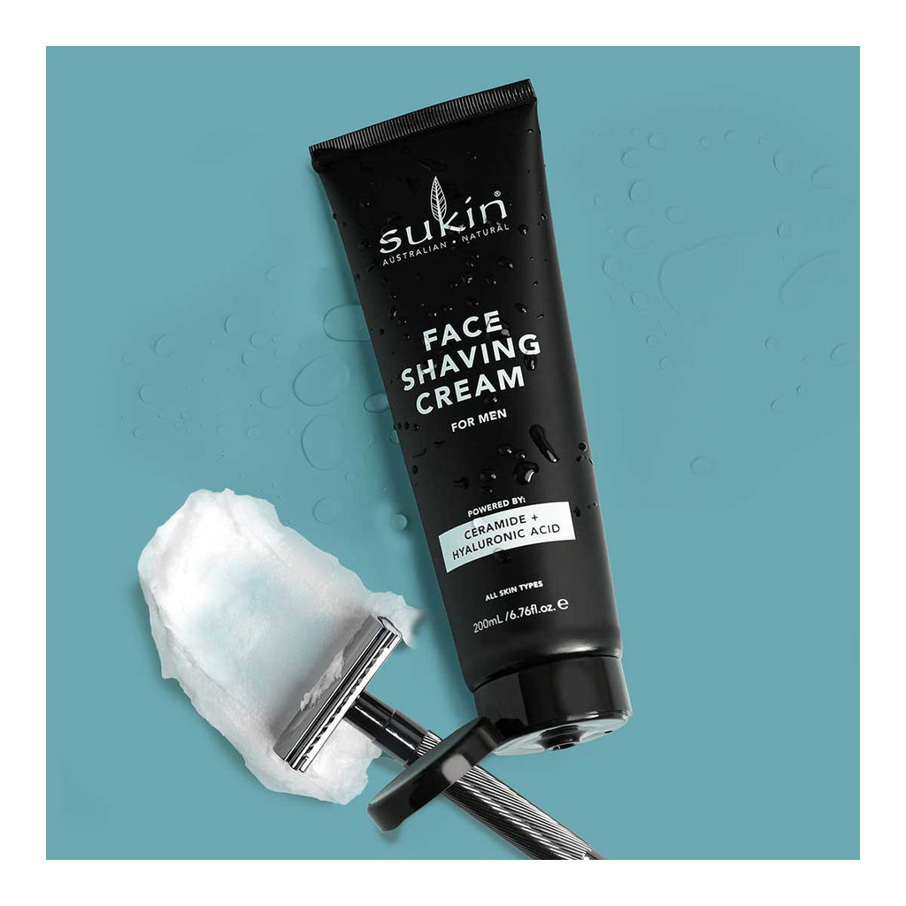 Sukin Face Shaving Cream For Men _2