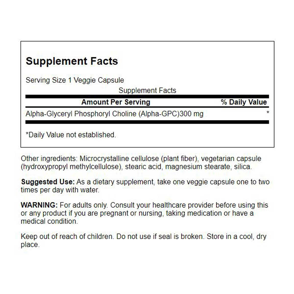 Swanson Alpha-GPC Memory Support _2