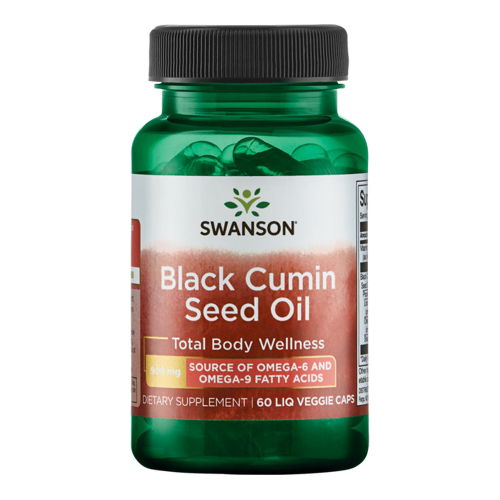 Swanson Black Cumin Seed Oil 500mg _1