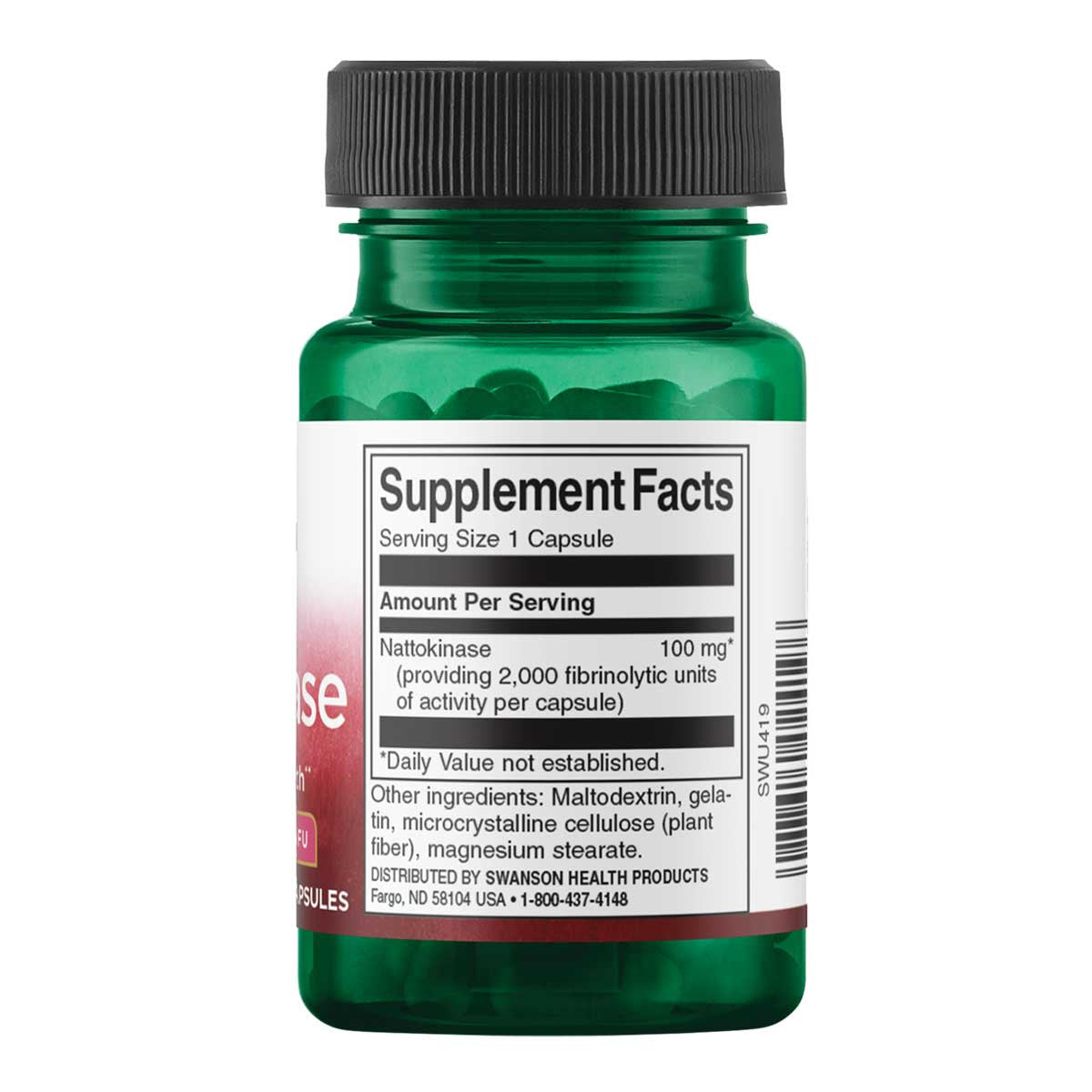Swanson Nattokinase 100mg 2000FU _2