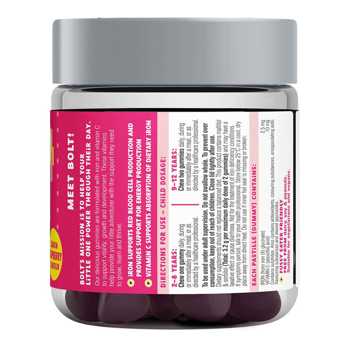 Swisse Little Swisse Iron + Vit C Gummies _2