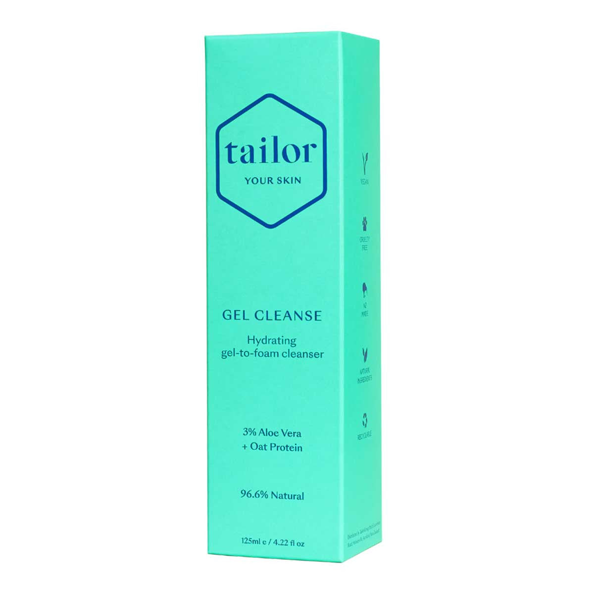 Tailor Skincare Gel Cleanse - Hydrating Gel-to-Foam Cleanser _1