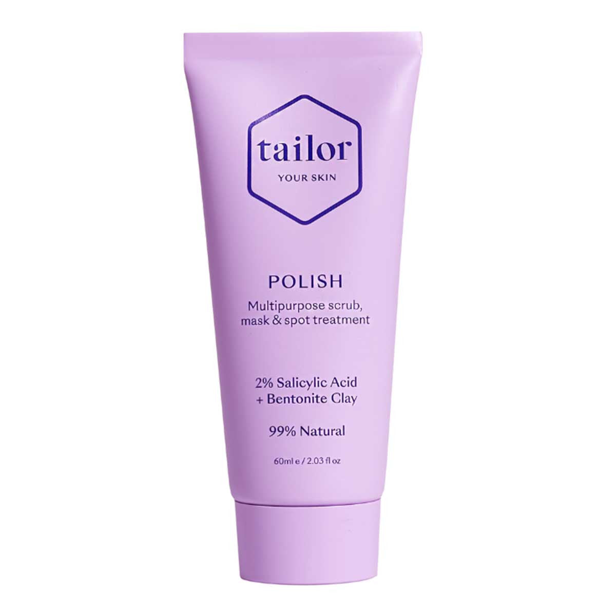 Tailor Skincare Polish Scrub, Mask & Treat _2