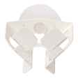 White Safety Razor Dock