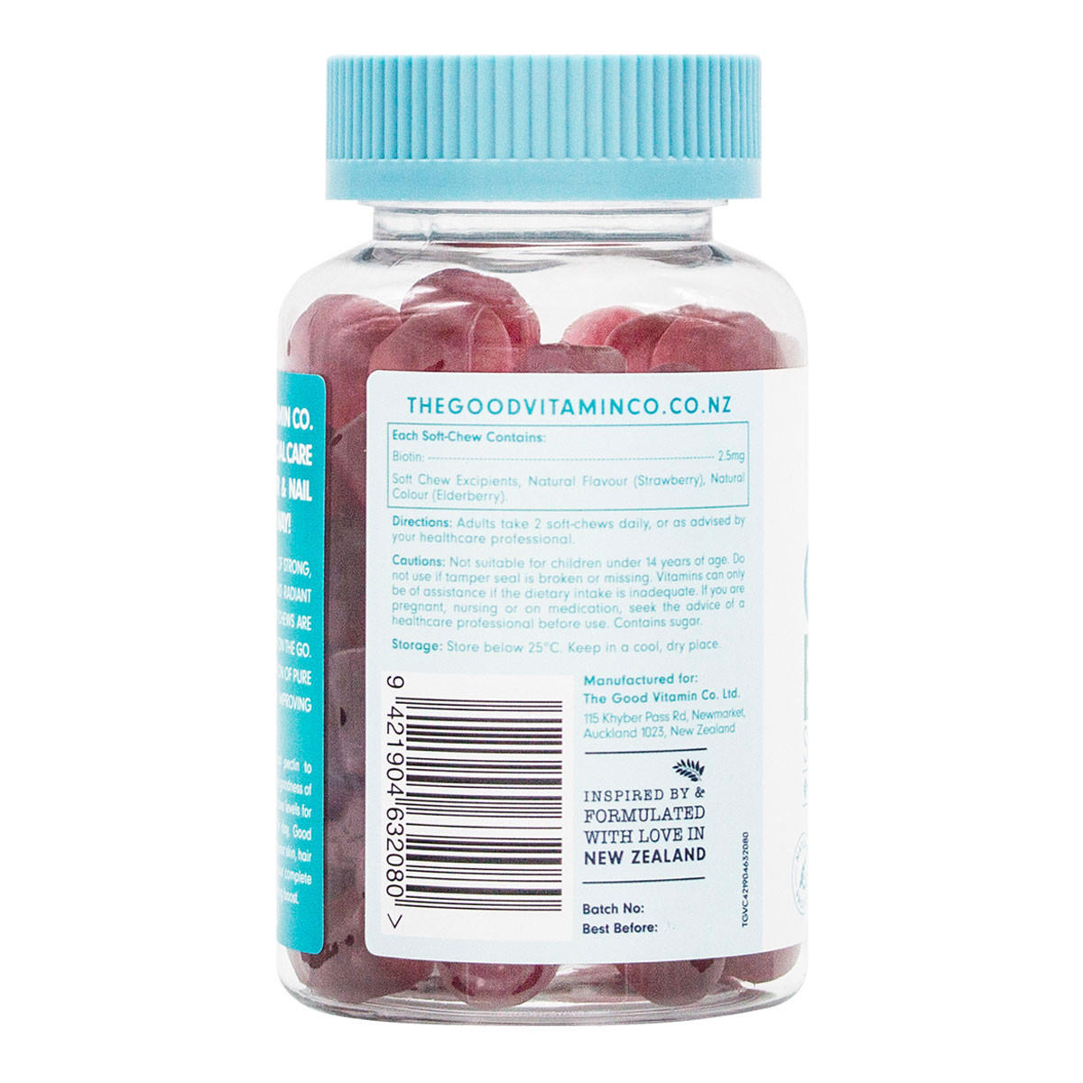 The Good Vitamin Co Ltd Biotin Skin Nails Hair_2