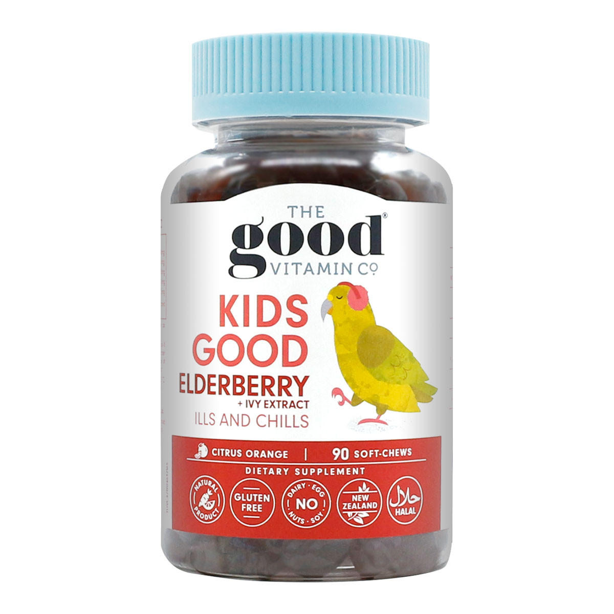 The Good Vitamin Co Ltd Kids Good Elderberry Ivy Extract Ills and Chills_1