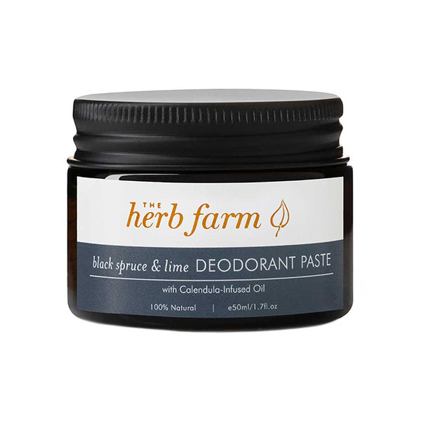 Black Spruce & Lime Deodorant Paste