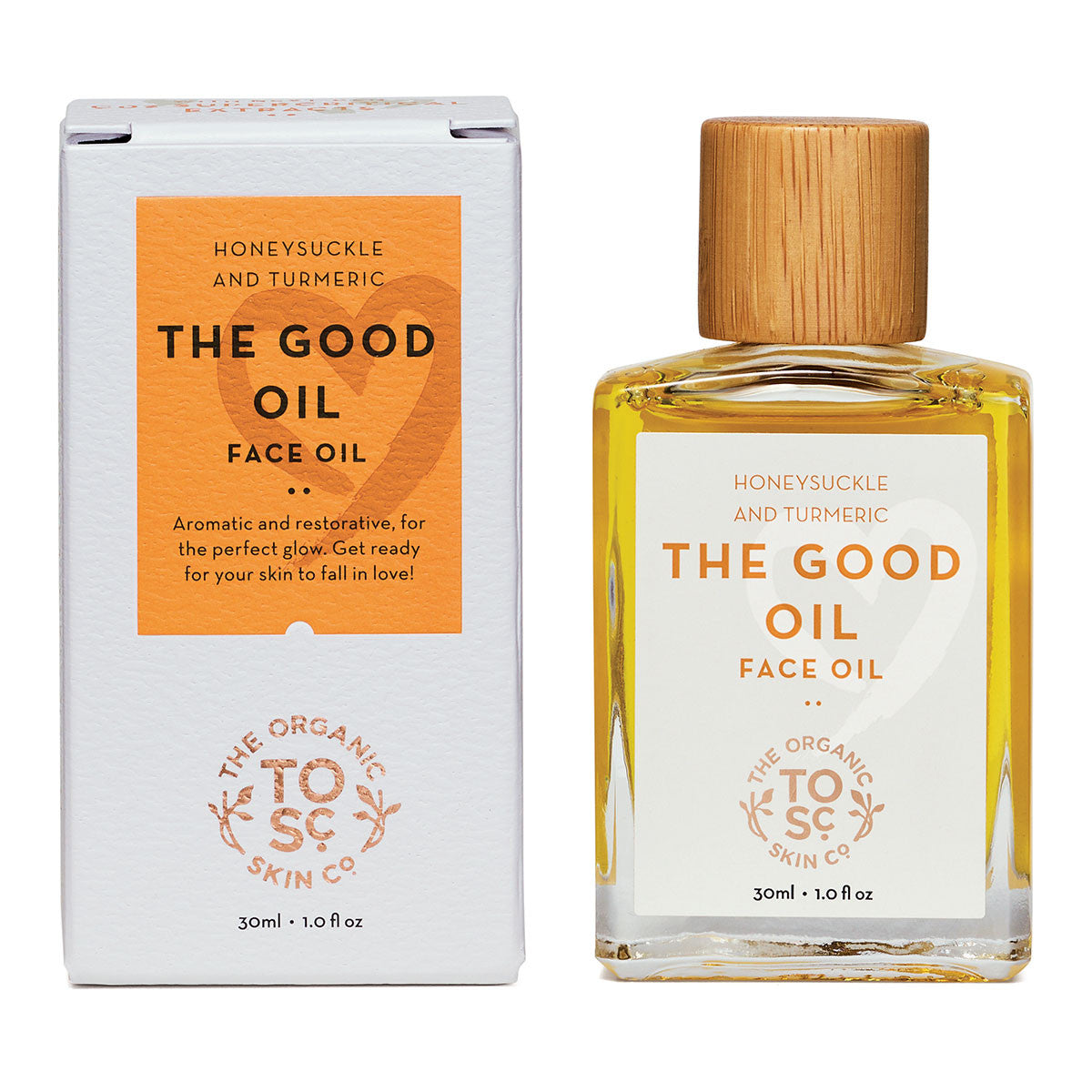 The Organic Skin Co Honeysuckle and Turmeric The Good Oil Face Oil _1