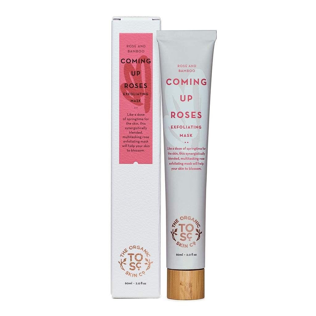 The Organic Skin Co Rose and Bamboo Coming Up Roses Exfoliating Mask _1