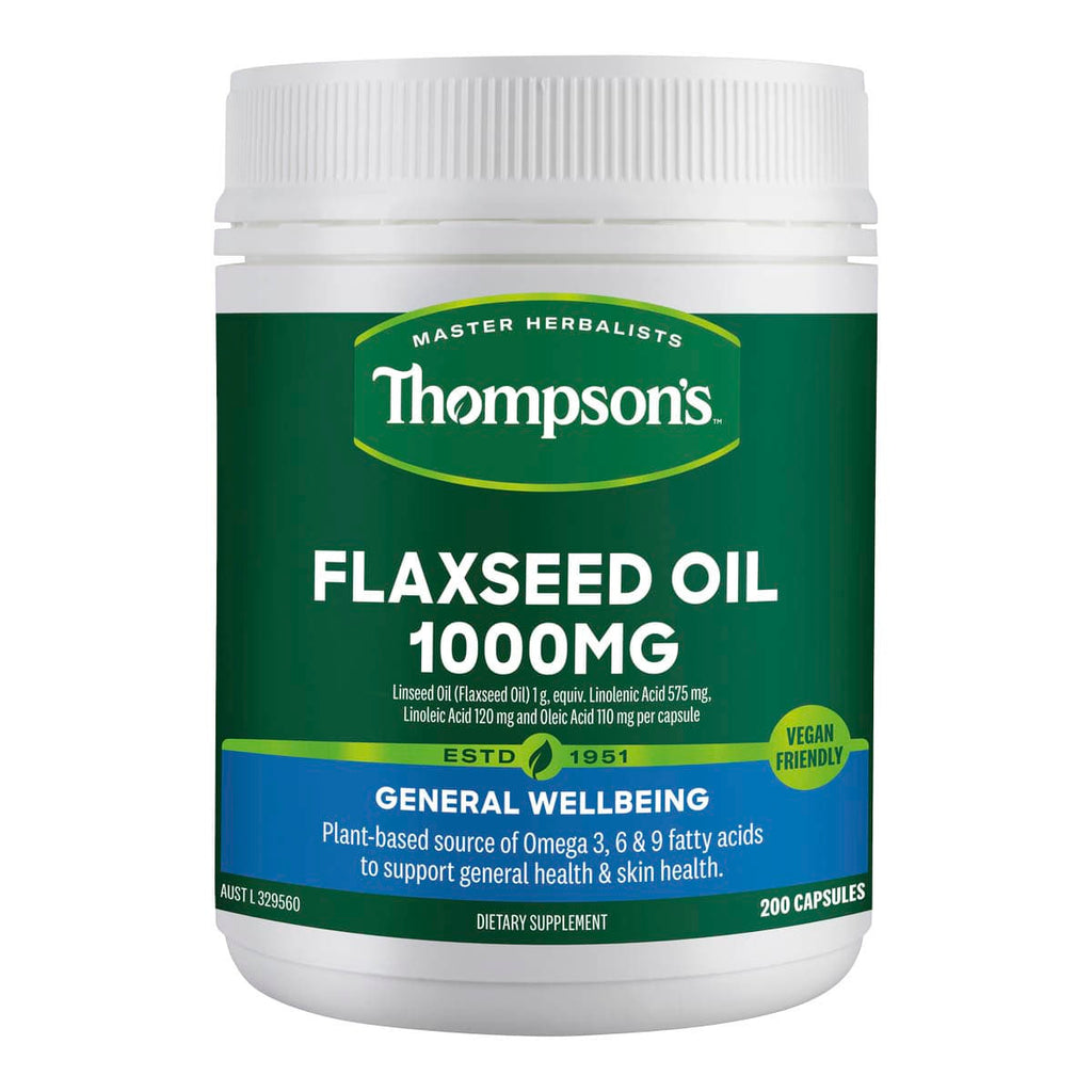 Thompson's Flaxseed Oil 1000mg _1