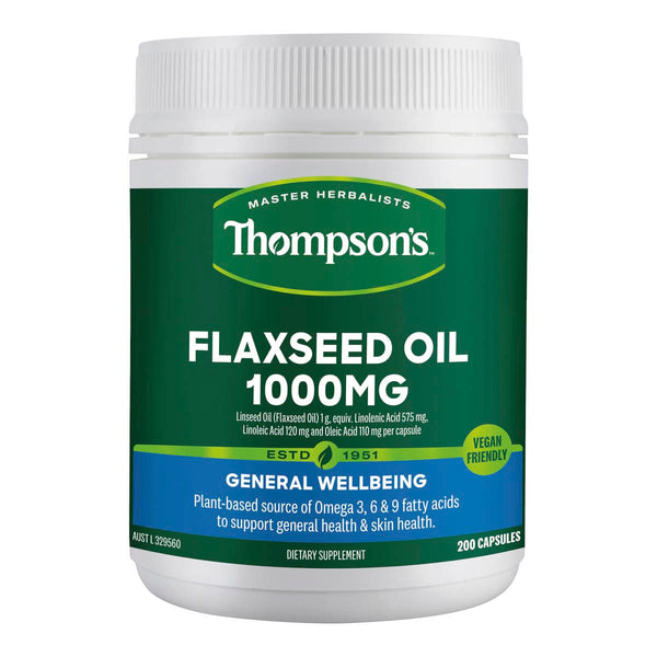 Flaxseed Oil 1000mg
