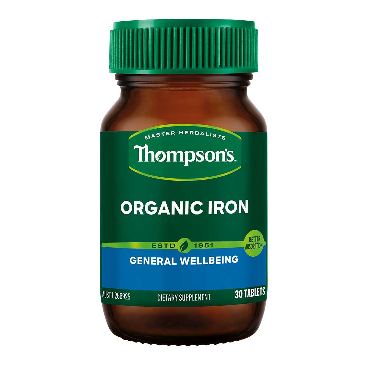 Thompsons Organic Iron 24mg_1