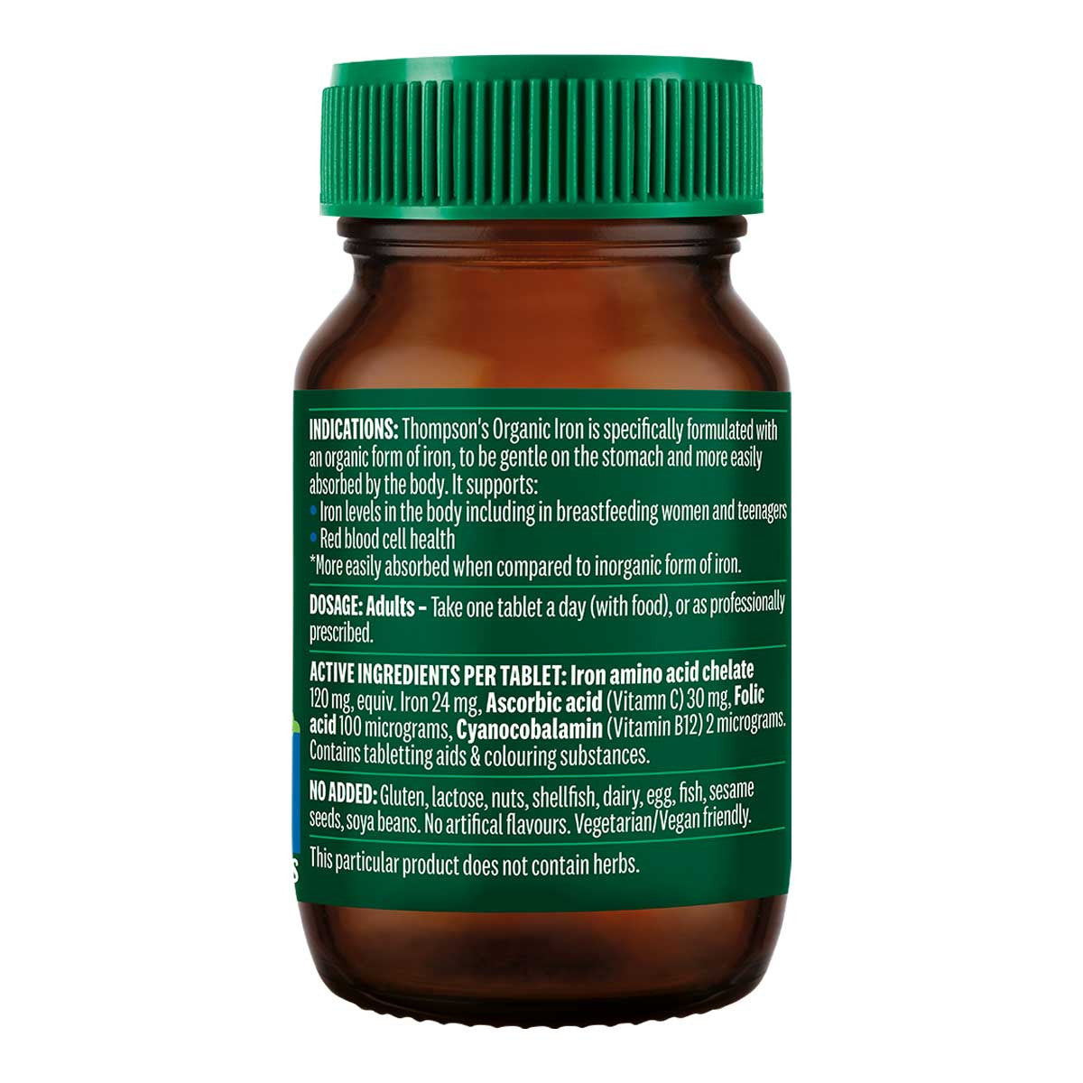 Thompsons Organic Iron 24mg_2