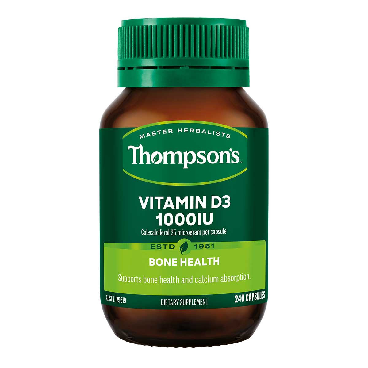Thompson's Vitamin D3 1000IU - Bone Health _1