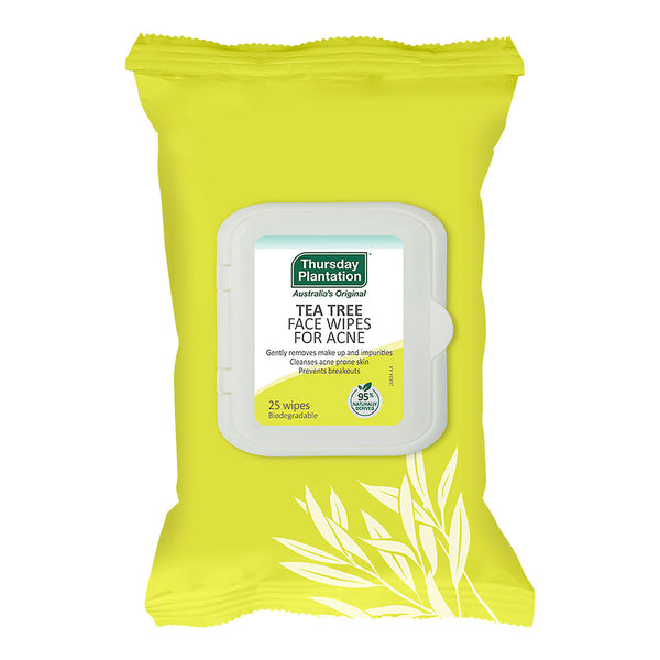 Tea Tree Face Wipes for Acne