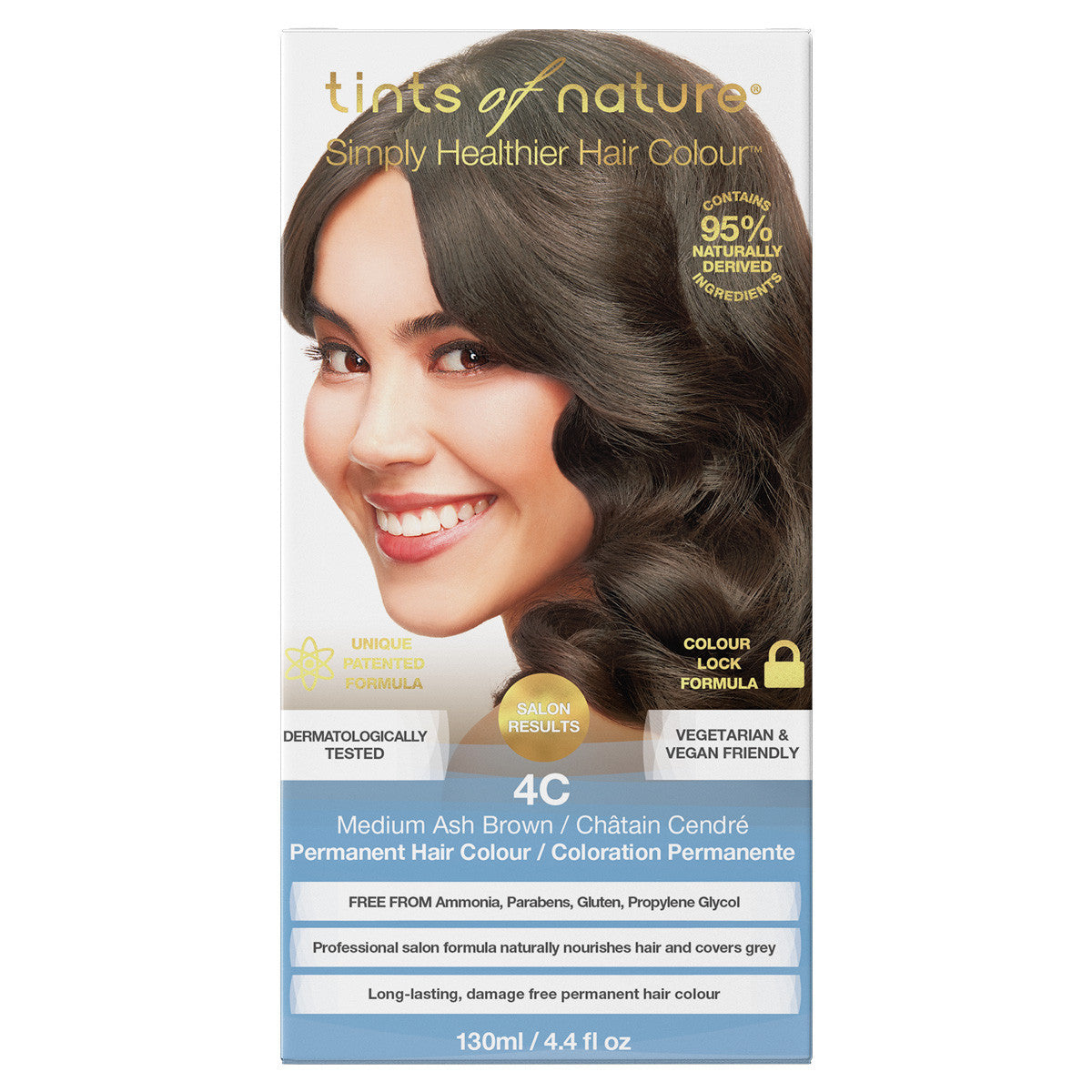 Tints of Nature Medium Ash Brown 4C_1