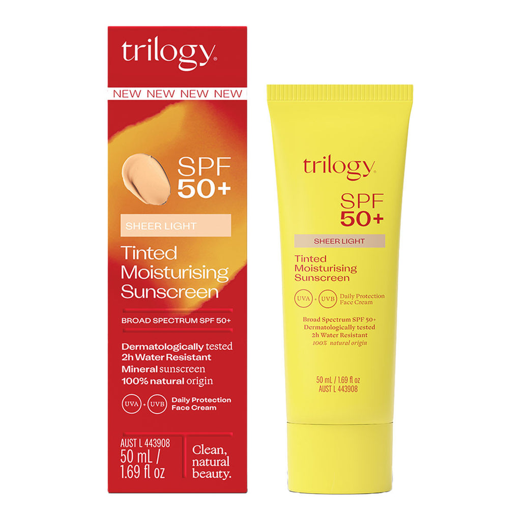 Trilogy SPF50+ Tinted Moisturising Sunscreen _1