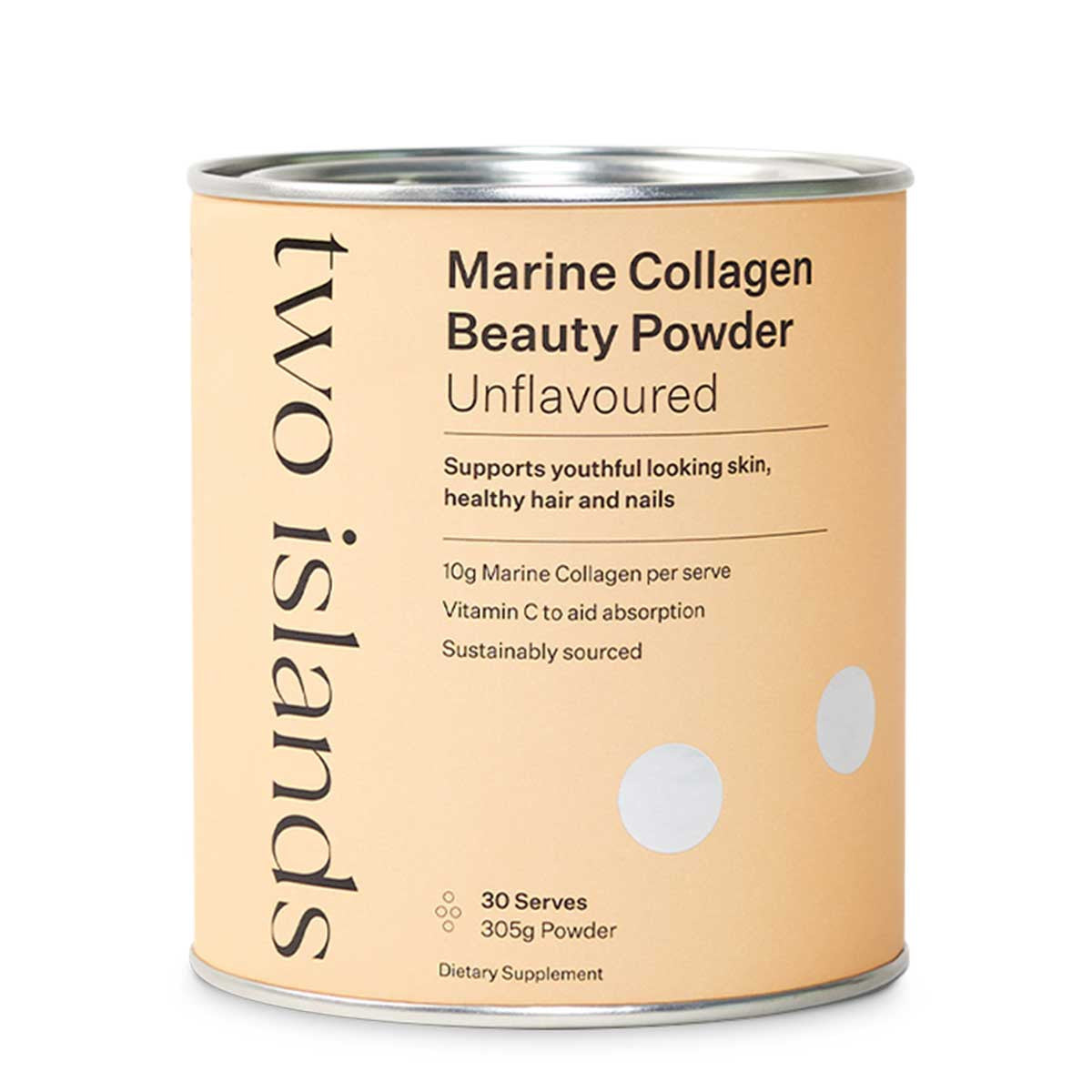 Two Islands Collagen Beauty Powder - Unflavoured _1