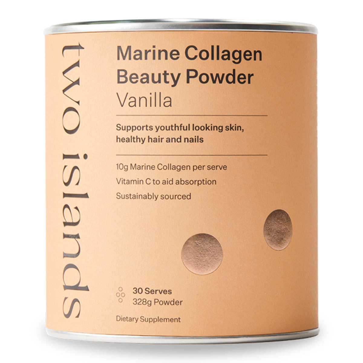 Two Islands Collagen Beauty Powder - Vanilla _1