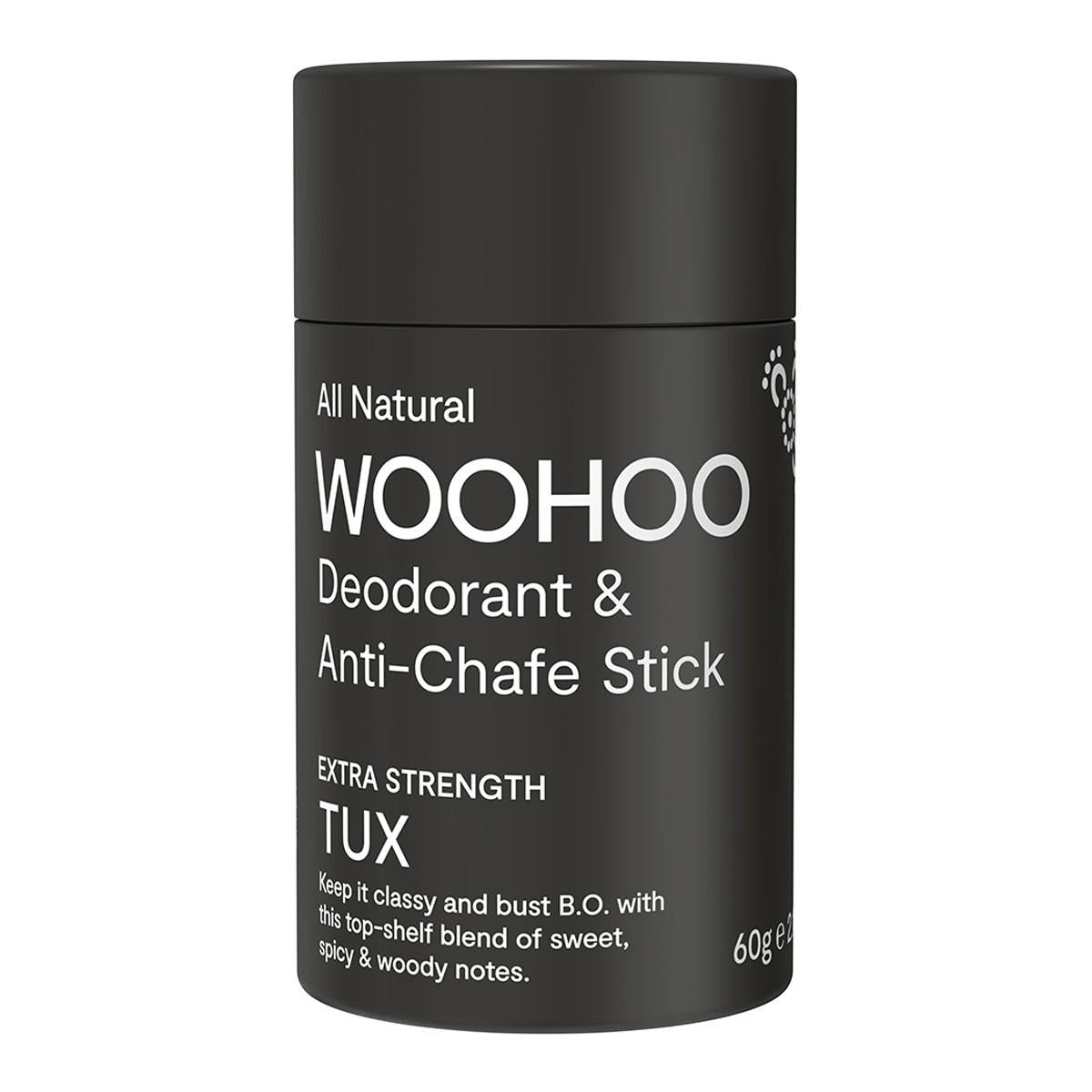 Woohoo Natural Deodorant and Anti-Chafe Stick - Tux_1