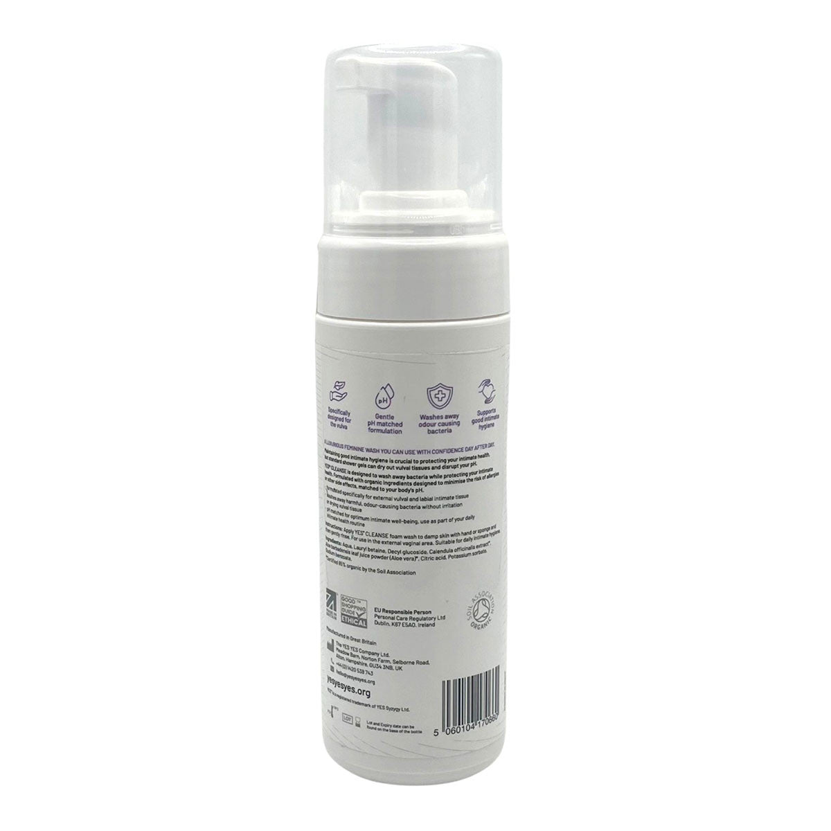 YES CLEANSE Ultra Gentle Intimate Foam Wash _2